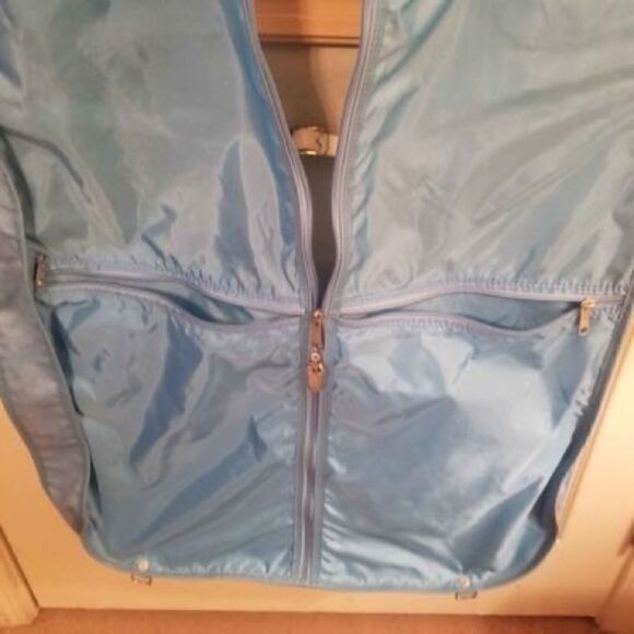 Vintage samsonite wardrobe/garment bag 60s - Picture 6 of 9